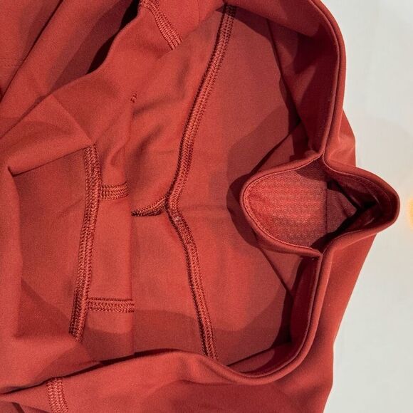 Lululemon Align High-Rise Wide-Leg Pant, Short 30”, Terra Orange, Nulu, EUC, Sz6 - Picture 6 of 8